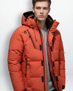 Outdoor Winterjacke für Herren in matter Optik