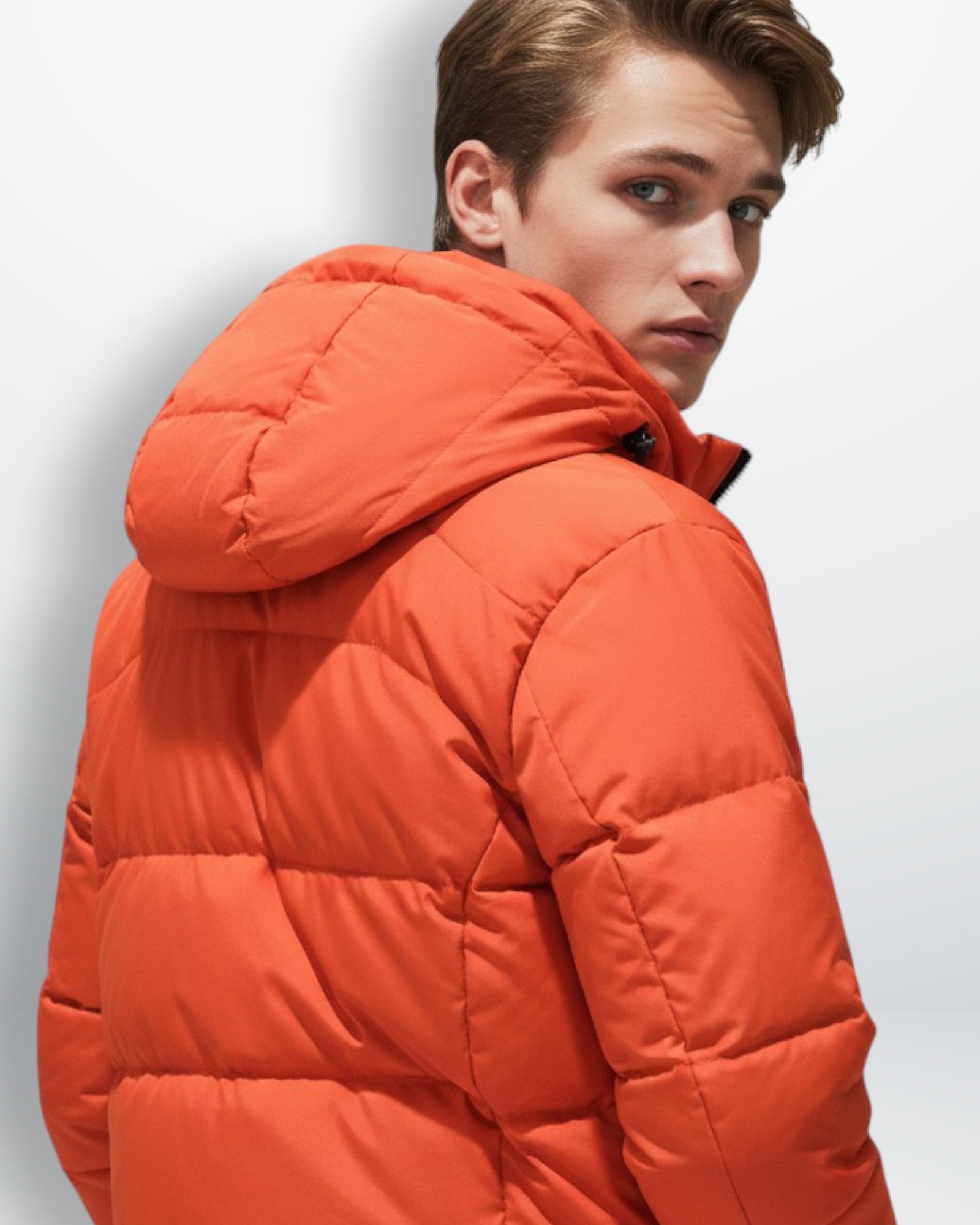 Outdoor Winterjacke für Herren in matter Optik