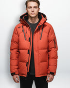 Outdoor Winterjacke für Herren in matter Optik