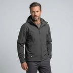 Outdoorjacke für Herren mit wasserdichter Ausstattung Grau 2