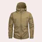Outdoorjacke für Herren mit wasserdichter Ausstattung Braun 6