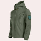 Outdoorjacke für Herren mit wasserdichter Ausstattung Grün 8