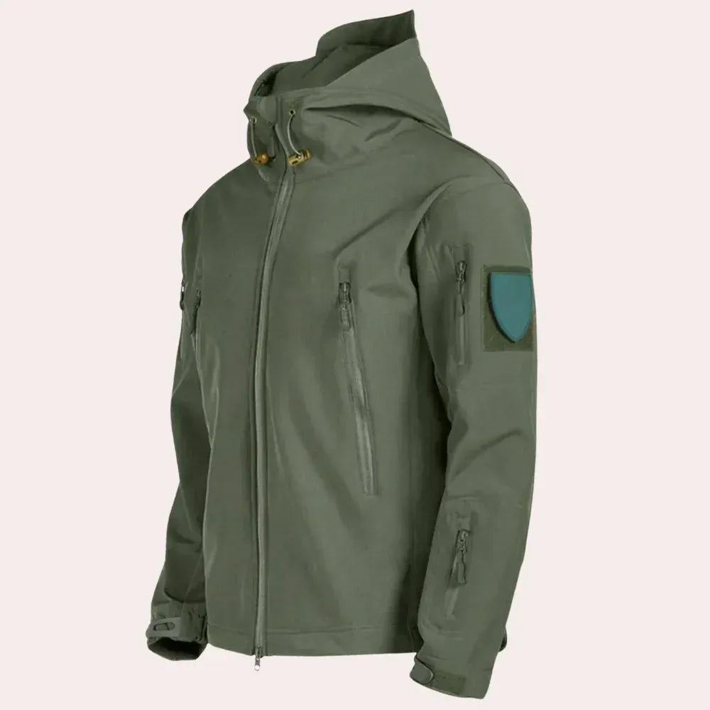 Outdoorjacke für Herren mit wasserdichter Ausstattung Grün 8