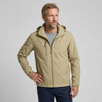 Outdoorjacke für Herren im sportlichen Stil mit wasserdichter Ausstattung Khaki 6