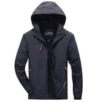 Outdoorjacke für Herren im sportlichen Stil mit wasserdichter Ausstattung Dunkelblau 8