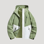 Outdoorjacke für Damen mit Kapuze in wasserdichter Ausführung Grün 17
