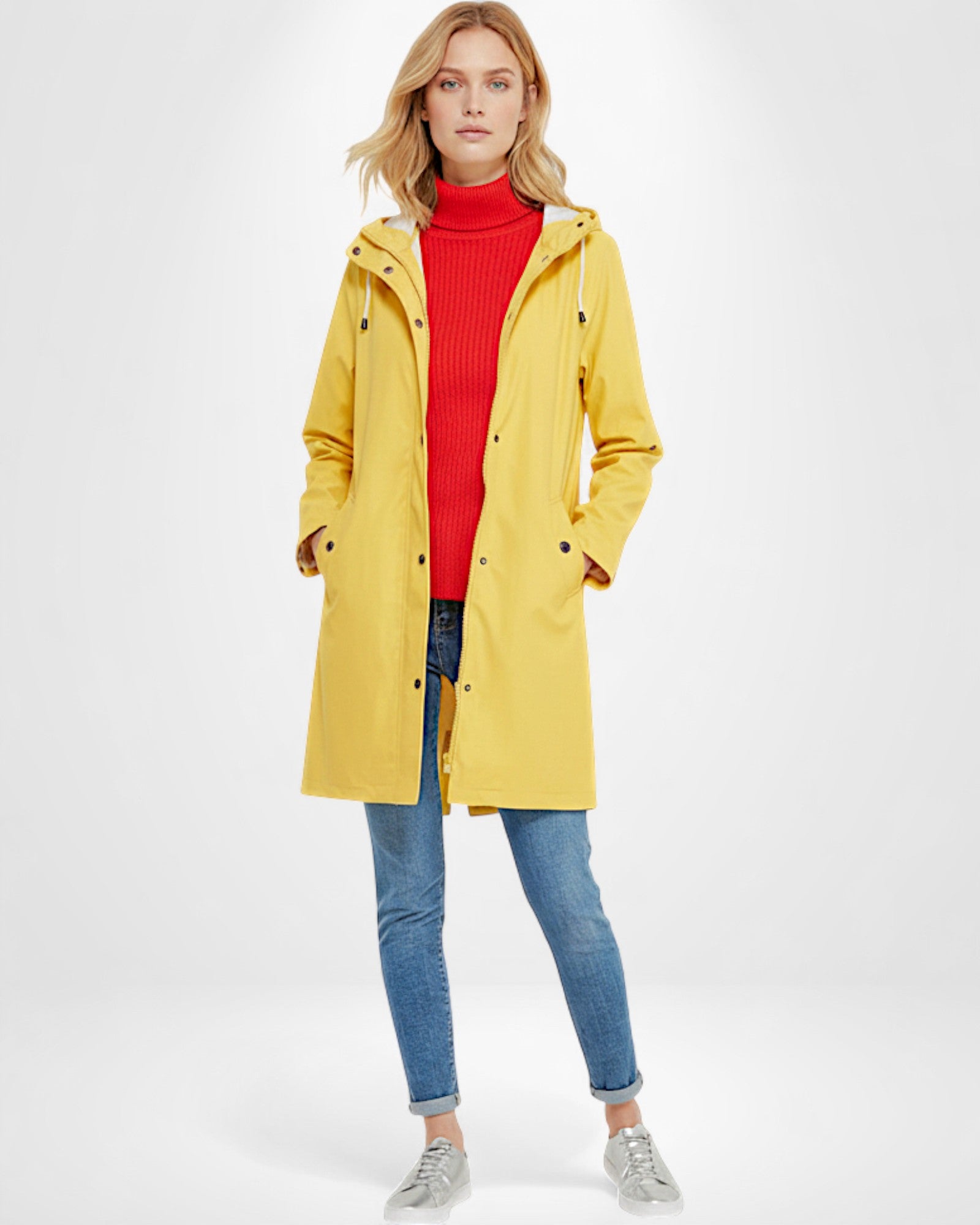 Wasserdichter Schietwetter-Jacke im Friesennerz-Stil