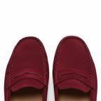 Loafer für Herren im Mokassin Stil aus Wildleder Optik mit weichem Innenfutter