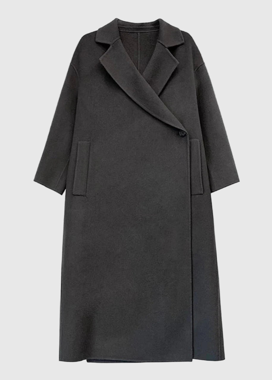 Herbst mantel damen mit Reverskragen | Oversize 0