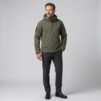 Softshelljacke für Herren mit Kapuze im taktischen Stil und winddicht Grün 5