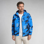 Softshelljacke für Unisex mit Kapuze für winddichte im sportlichen Stil Dunkelblau 10