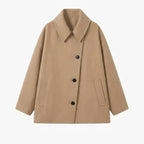 Trenchcoat für Damen im klassischen Stil mit tailliertem Schnitt für den Übergang Beige 3